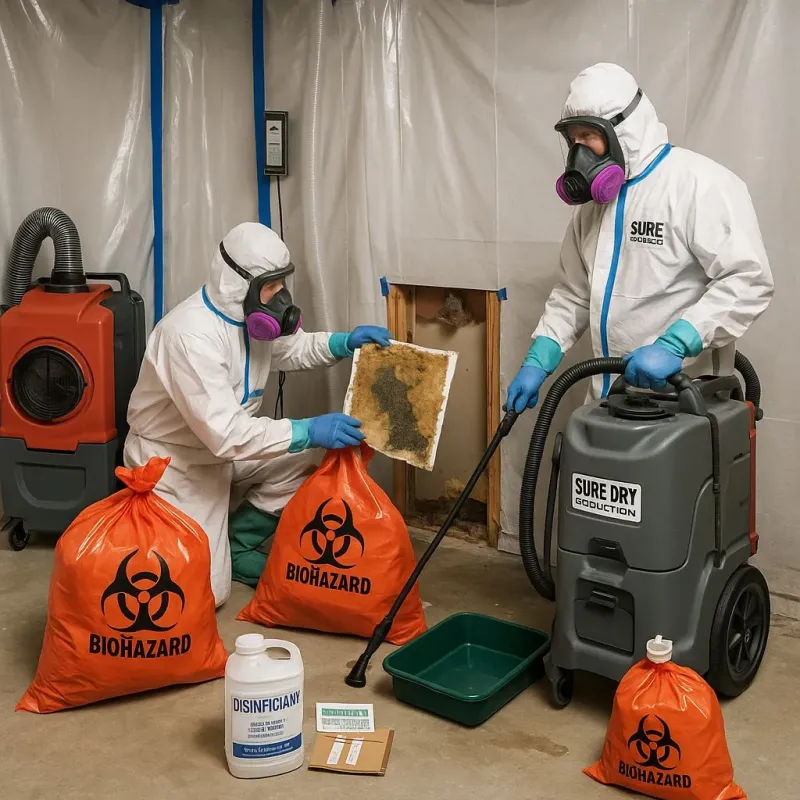 Contaminated Water Handling Protocols process in Kenyon, MN