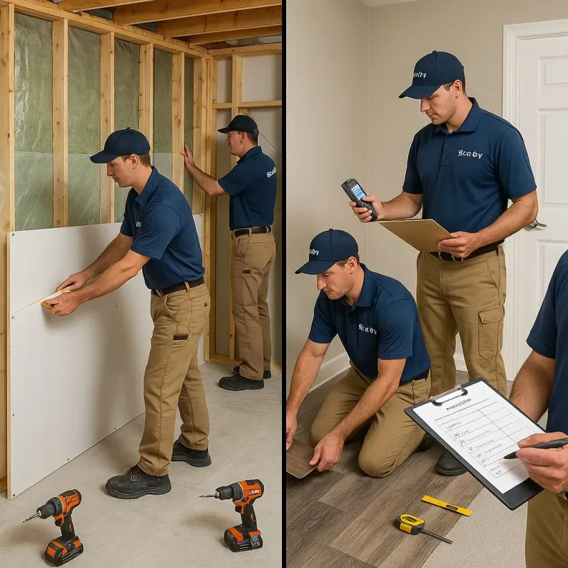 Repairs and Reconstruction process in Kenyon, MN